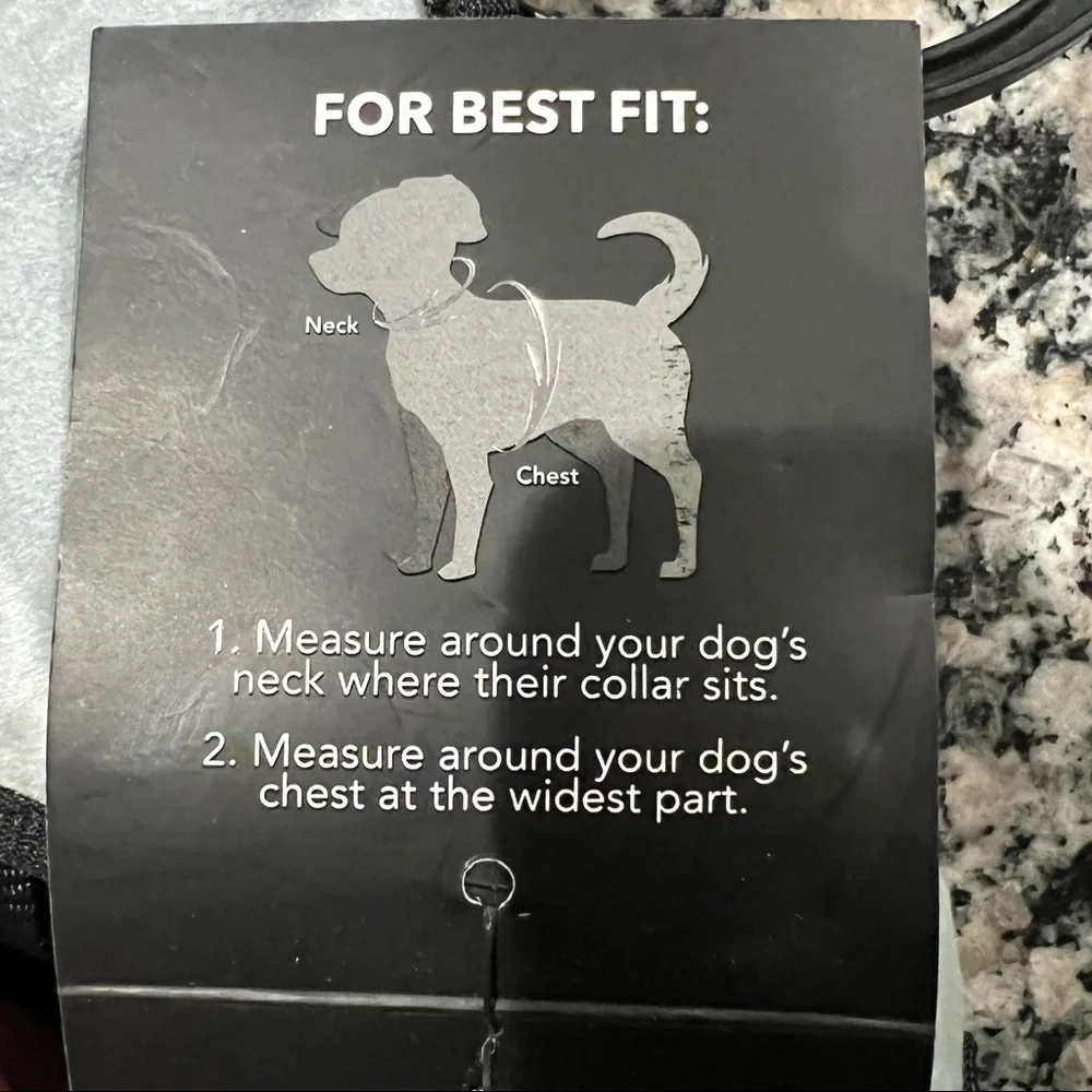 Nicole Miller Pets Harness Grey Velvet Size L NWT